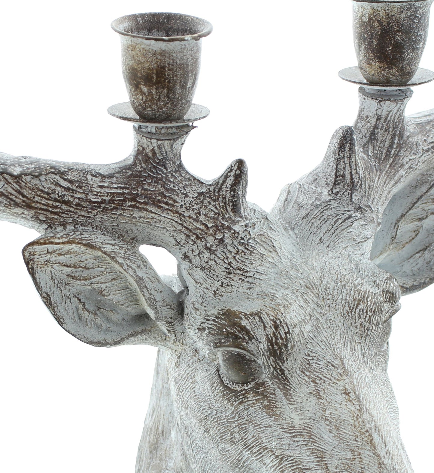 Kerzenhalter Hirsch Stabkerze Kerzenständer Tischdeko Hirschgeweih Kerzen Halter