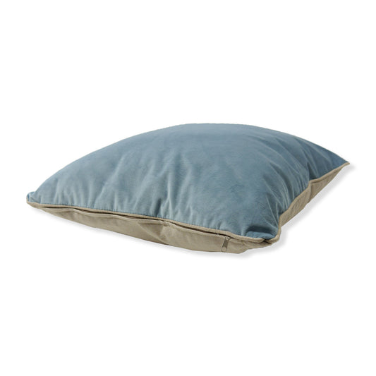 Zierkissen für Palettenkissen 45 x45 cm Hell-Blau / Light-Blue | Velvet Stoff