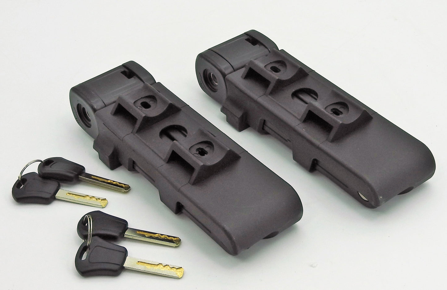 2x Dickes starkes M-WAVE F 875/6 Twin Faltschloss 875 mm 4x Schlüssel