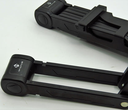 2x Dickes starkes M-WAVE F 875/6 Twin Faltschloss 875 mm 4x Schlüssel