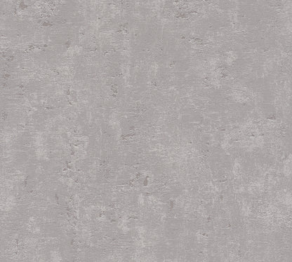 A.S. Création Unitapete Uni einfarbig Grau 230713 Tapete Used Look Wandtapete