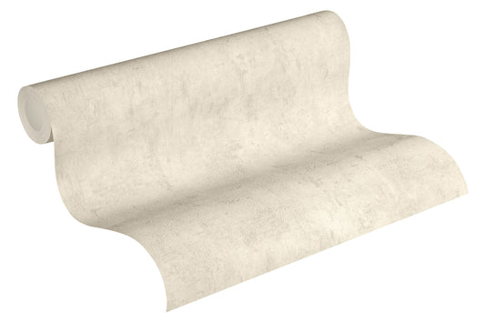 A.S. Création Unitapete Uni einfarbig Grau 230744 Tapete Used Look Wandtapete