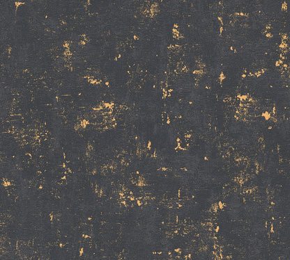 A.S. Création Vintage Tapete Schwarz Blooming 230782 Wandtapete Abstrakt Vinyl