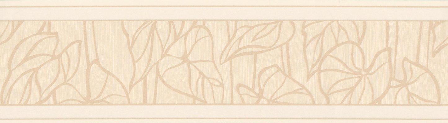 A.S. Création Blumentapete Blumen weiss 234025 Wandtapete Rolle Borte Bordüre