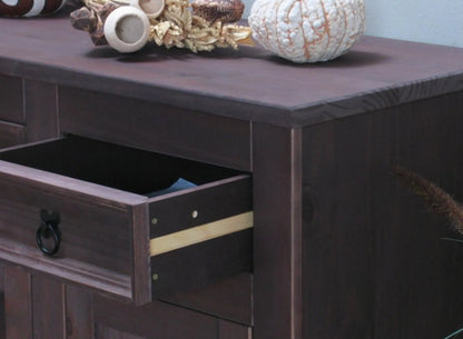 Sideboard New Mexico Mexiko Kommode Flur Dielen Schrank kolonial gebeitzt massiv