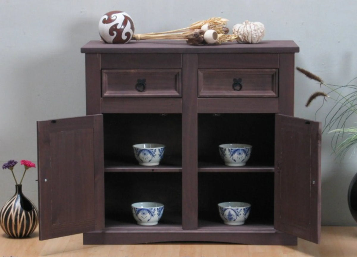 Sideboard New Mexico Mexiko Kommode Flur Dielen Schrank kolonial gebeitzt massiv