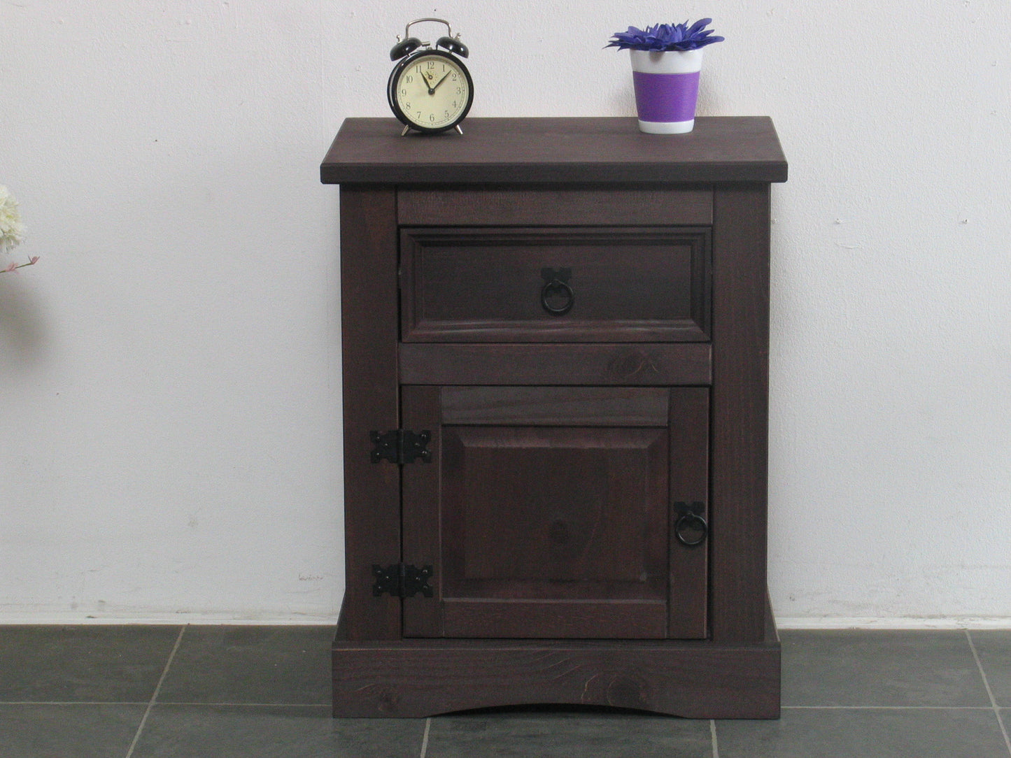 Nachtschrank New Mexiko Mexico Nachttisch Nachtkonsole Schrank kolonial