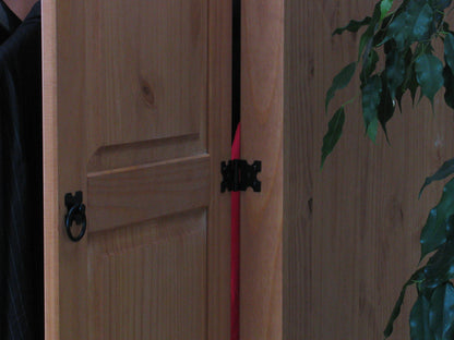 4-türiger Kiefer Kleiderschrank New Mexico natur