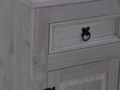 Sideboard New Mexiko Kiefer massiv grau Mexico Kommode Anrichte Schrank
