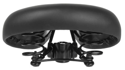 Fahrrad Sattel Stahlfedern Kloben für Kerzensattelstütze auch für Patentsattelstütze