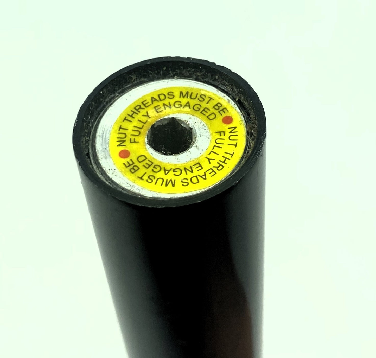 M-Wave gefederte Fahrrad Sattelstütze Alu Ø 27,2 - 31,8 schwarz