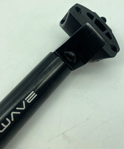 M-Wave SP-C2  Fahrrad Sattelstütze Alu Ø 27,2 - 31,8 schwarz