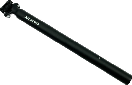 ZOOM Fahrrad Sattelstütze Ø 30,9mm Alu 140kg 400mm einteilig Stütze Sattelstange
