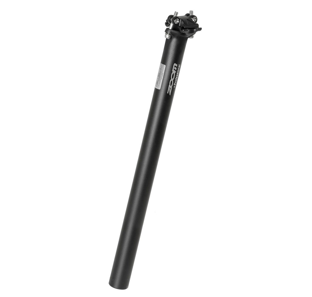 ZOOM Fahrrad Sattelstütze Ø 31,6mm Alu 180kg 400mm einteilig Stütze Sattelstange