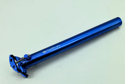 M-Wave Sattelstütze Alu Ø 27,2-31,8mm blau