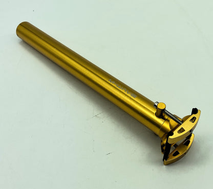 M-Wave Sattelstütze Alu Ø 27,2-31,8mm gold