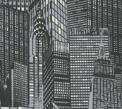 A.S. Création Moderne Tapete Schwarz Vliestapete 252845 Wandtapete