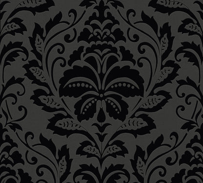 A.S. Création Barocktapete Schwarz 255426 Tapete Black & White Wandtapete Design