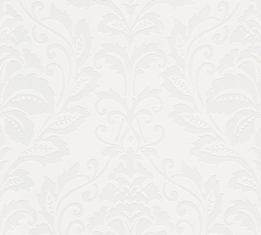 A.S. Création Beige 255440 Tapete Simply White Wandtapete Designtapete Design