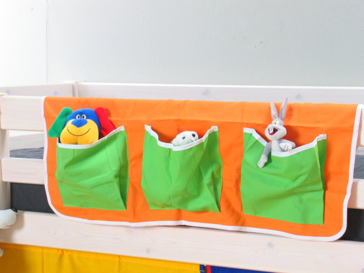 Thuka Hängetasche Stoff Tasche Organizer Aufbewahrung Hochbett Kinderbett Bett
