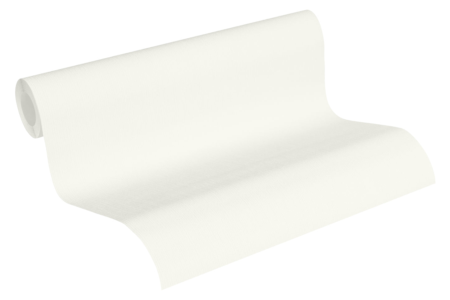 A.S. Création Unitapete Uni einfarbig Weiß 288578 Tapete Blooming Wandtapete