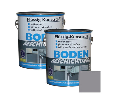 Flüssig Kunststoff 2x 5L Bodenbeschichtung 100m² Betonfarbe Beton Beschichtung