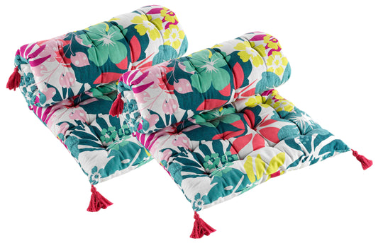 2x Premium Liegenauflage 120x60cm Liegen Garten Palettenkissen Auflage Matratze