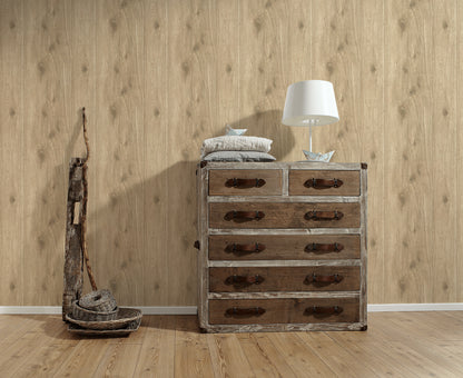 A.S. Création Tapete in Holzoptik Braun Vliestapete 300434 Wandtapete