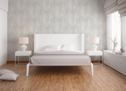 A.S. Création Tapete Attractive 2 300941 Weiß Wald Wandtapete Vlies Vliestapeten