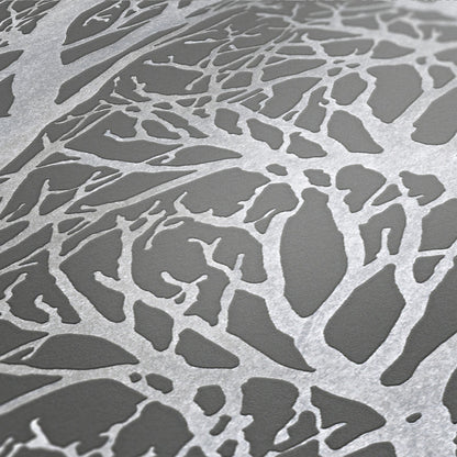 A.S. Création Tapete Attractive 2 300943 Grau Wald Wandtapete Vlies Vliestapeten