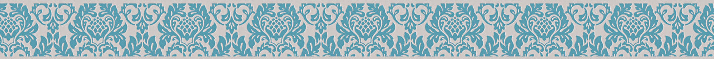 A.S. Création Barock Blau 303891 Borte Bordüre selbstklebend Tapete Vinyl
