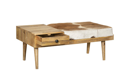 INTERIA Home & Living Sitzbank PATNA Holz Bank Telefonbank Möbel Mango Altholz