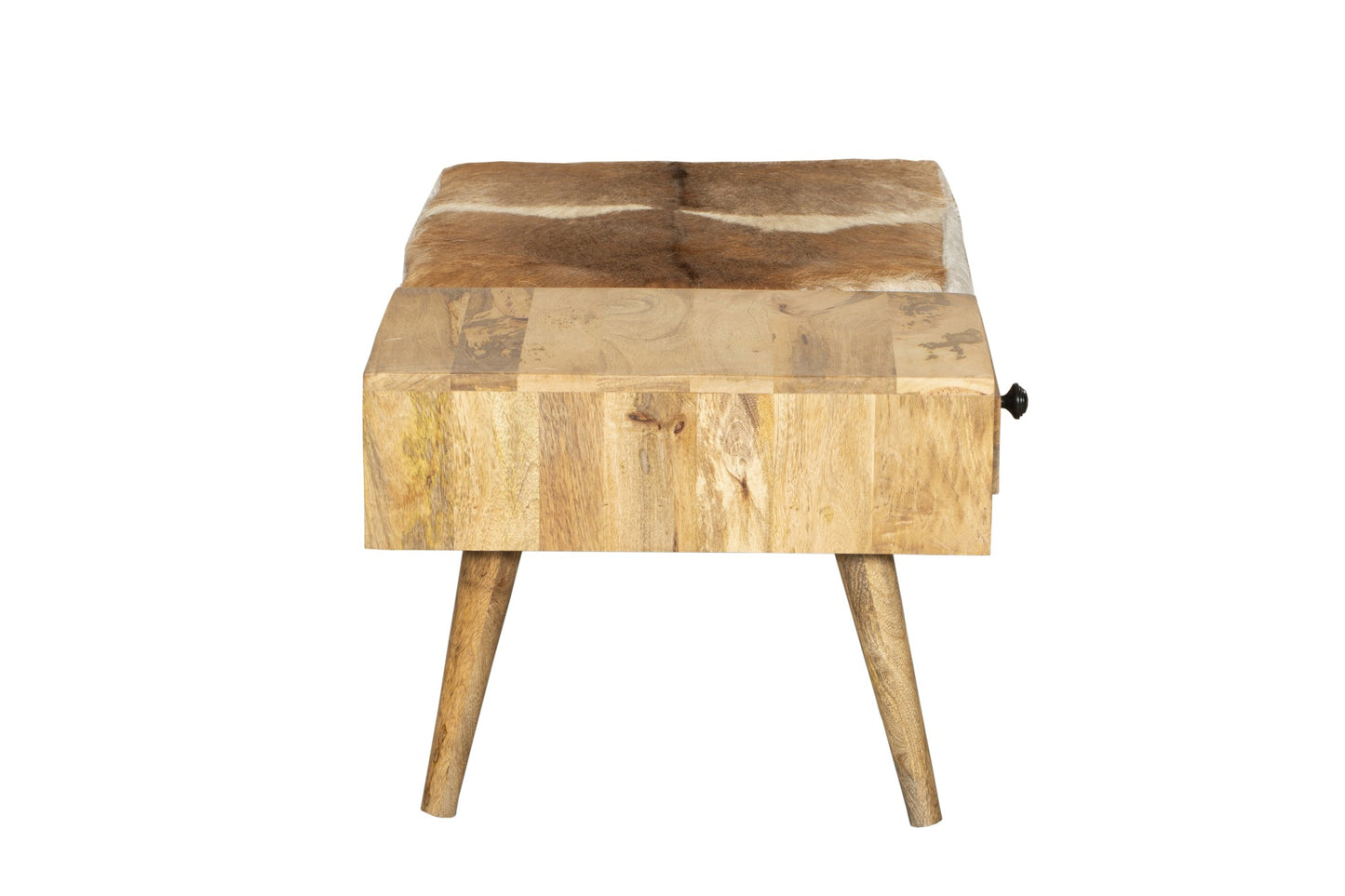 INTERIA Home & Living Sitzbank PATNA Holz Bank Telefonbank Möbel Mango Altholz