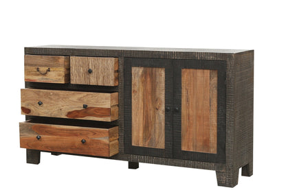 INTERIA Home & Living Sideboard 88cm TARIM Kommode Schrank Anrichte Holz Buffet