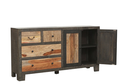 INTERIA Home & Living Sideboard 88cm TARIM Kommode Schrank Anrichte Holz Buffet