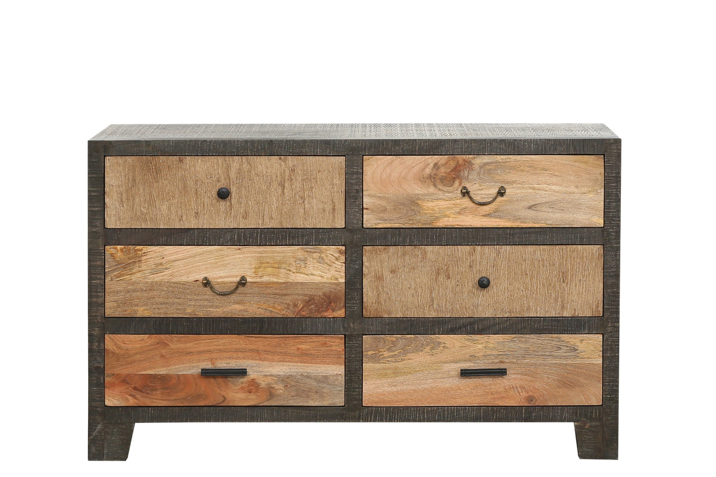 INTERIA Home & Living Sideboard 84cm TARIM Kommode Schrank Anrichte Holz Buffet
