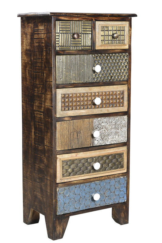 INTERIA Home & Living Kommode KALAY Sideboard Schrank Holz Mango Highboard