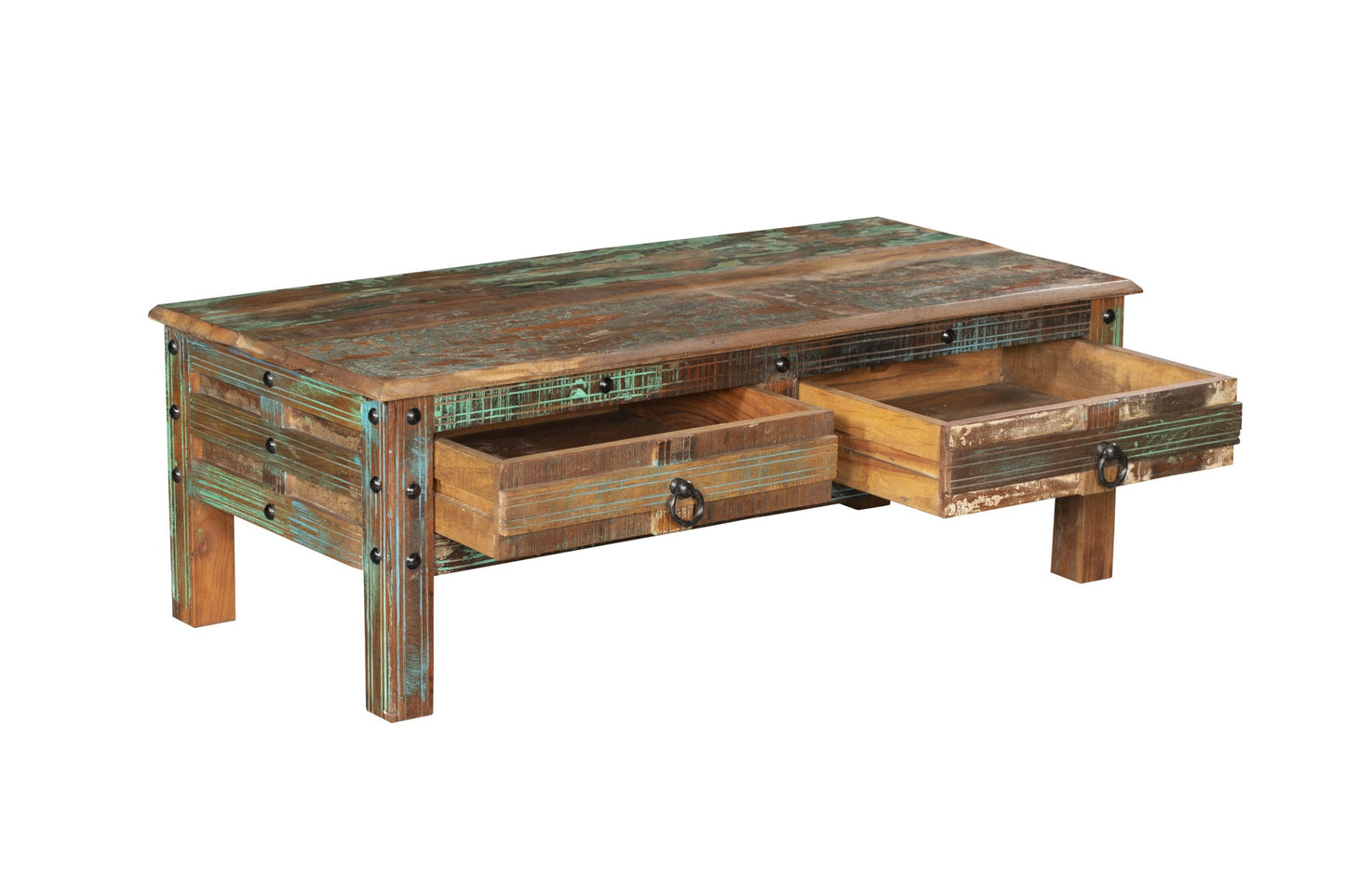INTERIA Home & Living Tisch KALANKA Holz Couchtisch Sofa Möbel Mango recycelt