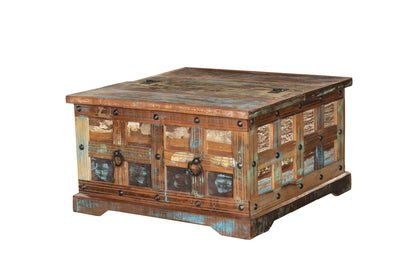 INTERIA Home & Living Tisch KALANKA Holz Couchtisch Sofa Möbel Mango recycelt