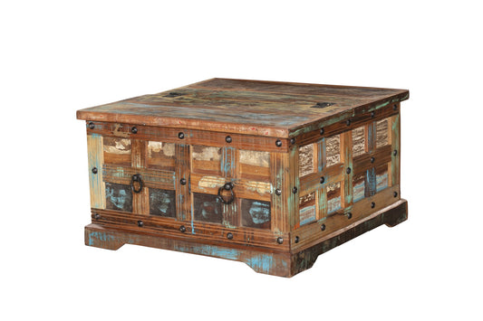 INTERIA Home & Living Tisch KALANKA Holz Couchtisch Sofa Möbel Mango recycelt