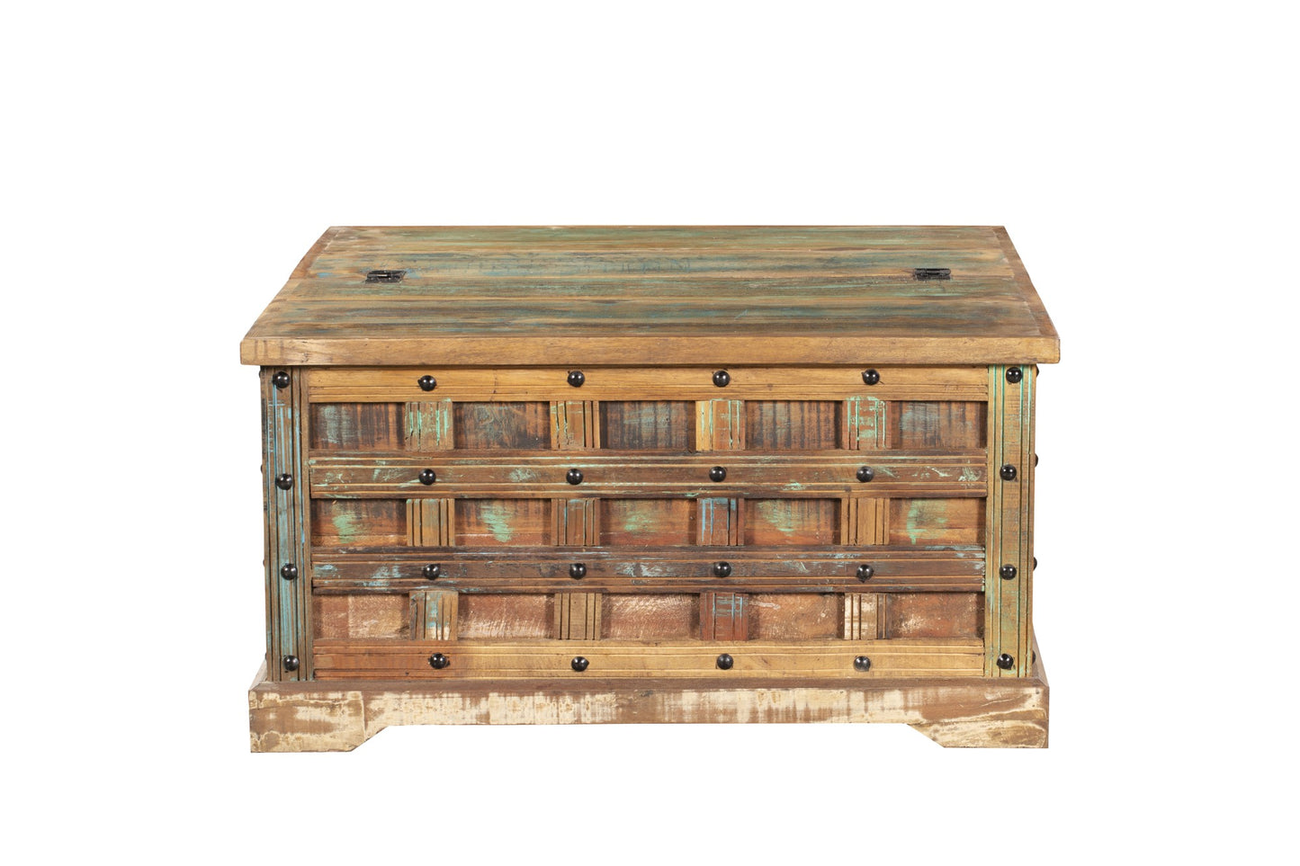 INTERIA Home&Living Couchtisch Tisch KALANKA recyceltes Holz Möbel Mango Altholz