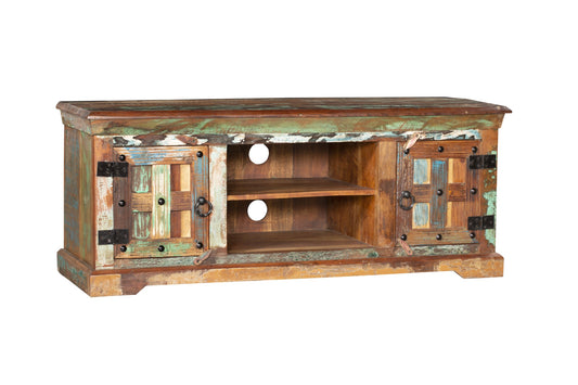 INTERIA Home&Living TV-Schrank KAILAS TV Tisch Kommode Schrank Altholz recycelt
