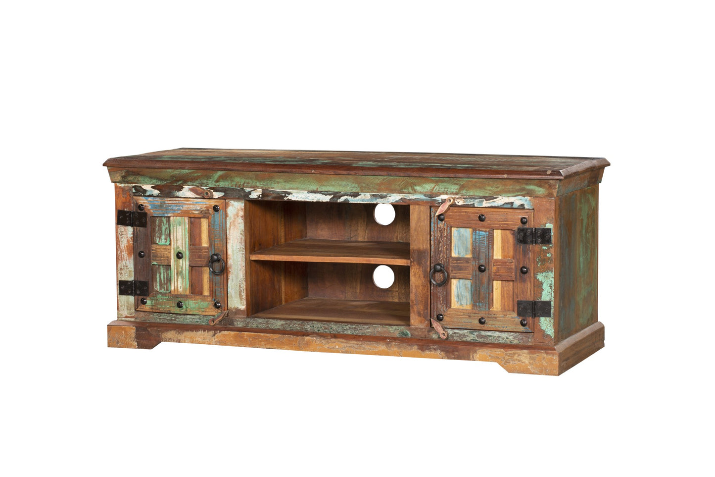 INTERIA Home&Living TV-Schrank KAILAS TV Tisch Kommode Schrank Altholz recycelt