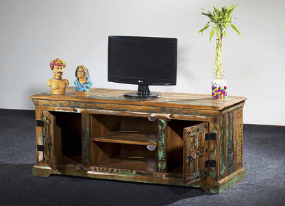 INTERIA Home&Living TV-Schrank KAILAS TV Tisch Kommode Schrank Altholz recycelt