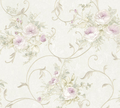 Blumentapete Rosa Vliestapete 304202 Wandtapete A.S. Création Tapete