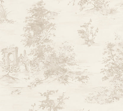 Waldtapete Beige Vliestapete 304291 Wandtapete A.S. Création Tapete