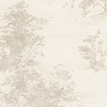 Waldtapete Beige Vliestapete 304291 Wandtapete A.S. Création Tapete