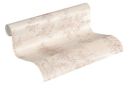 Waldtapete Beige Vliestapete 304291 Wandtapete A.S. Création Tapete