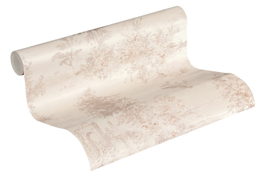 Waldtapete Beige Vliestapete 304291 Wandtapete A.S. Création Tapete