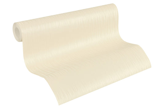 Unitapete Creme Vliestapete 304308 Wandtapete einfarbig A.S. Création Tapete